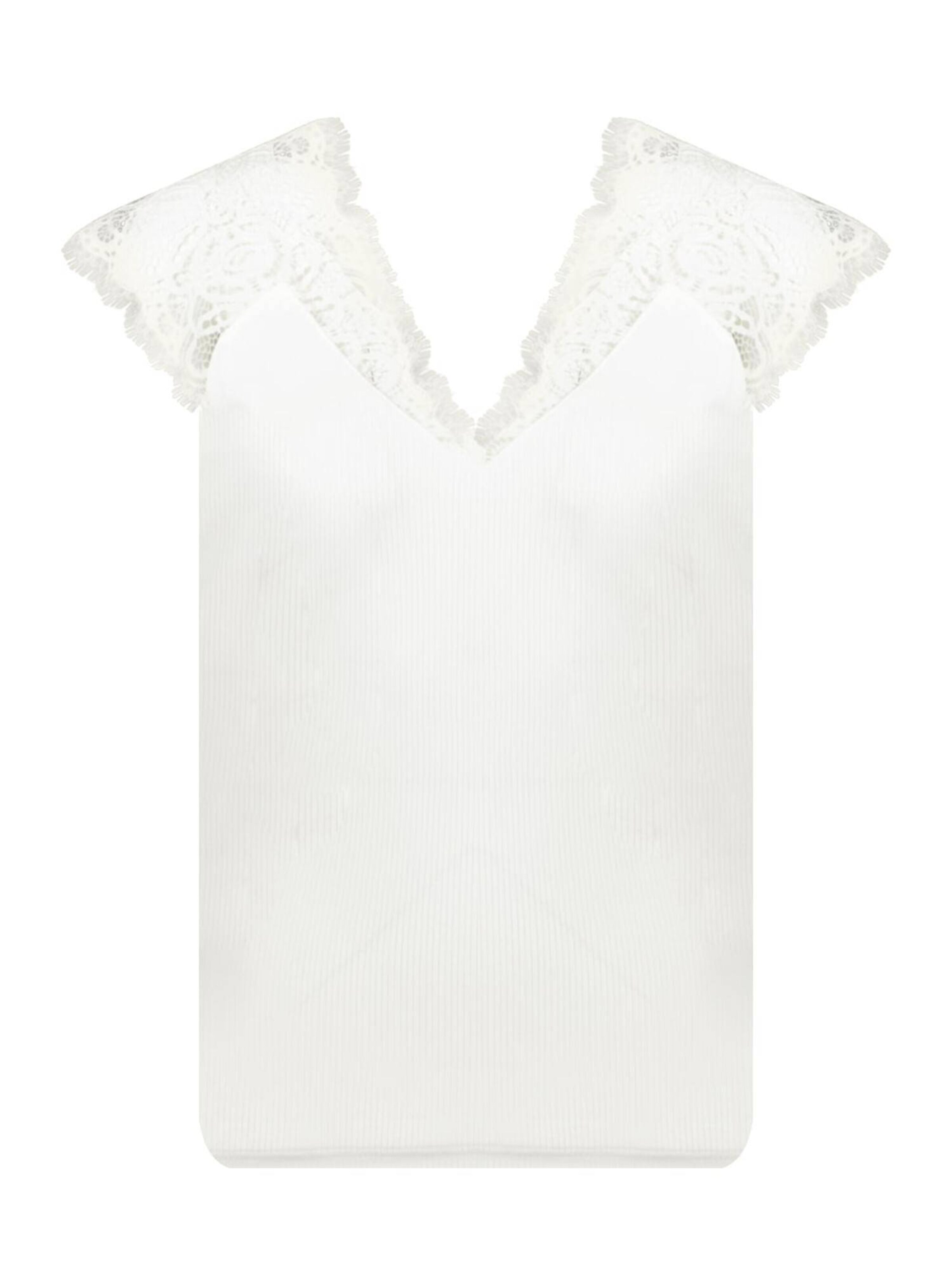 Haut Deeluxe en blanc : devant