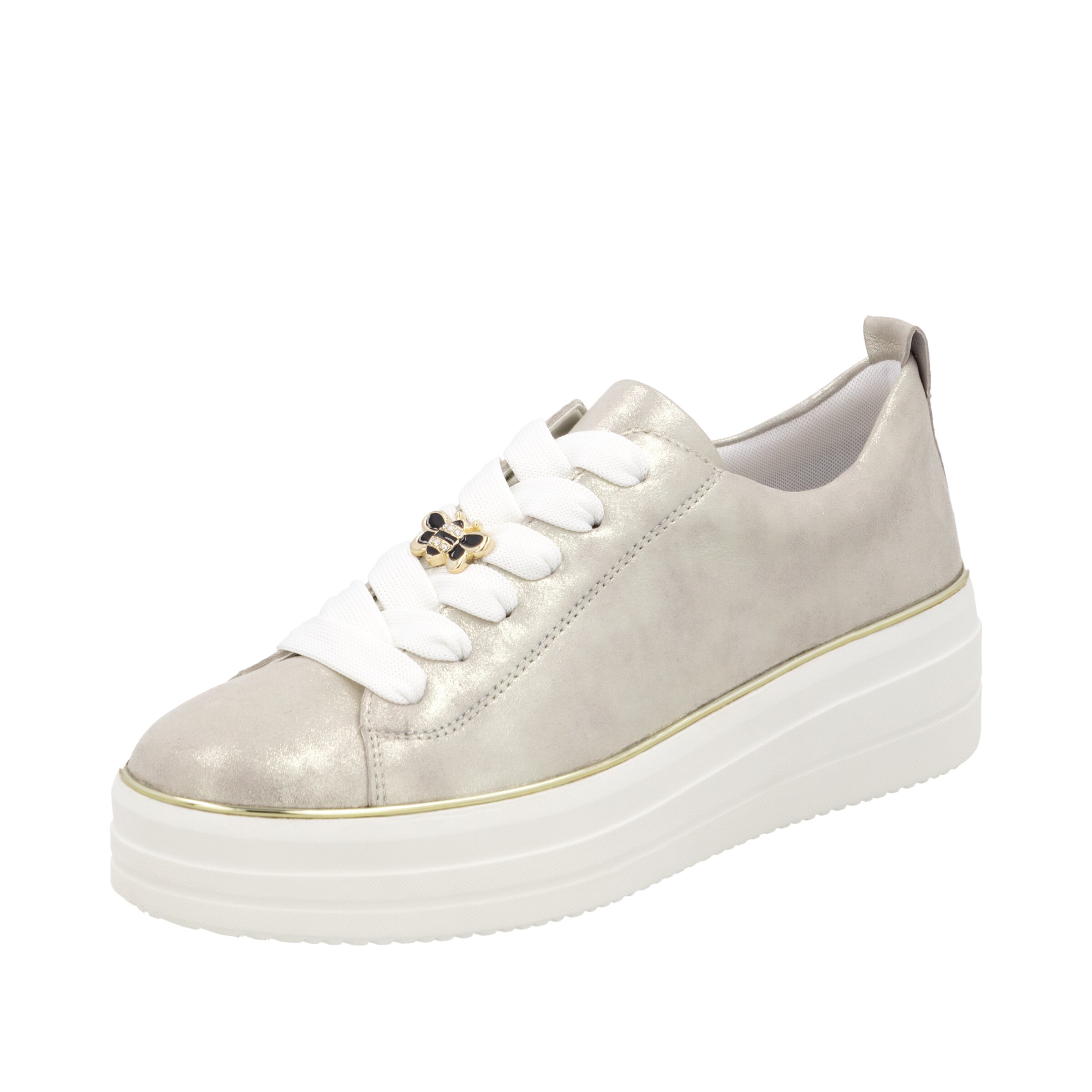 REMONTE Sneaker 'D1C03' in Gold: Vorderseite