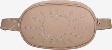 Marsupio 'Marsupio Donna Pelle Sauvage Borchie Elysa - Made in Italy' di Gave Lux in rosa: frontale