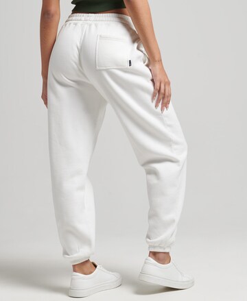 Superdry Tapered Pants in White