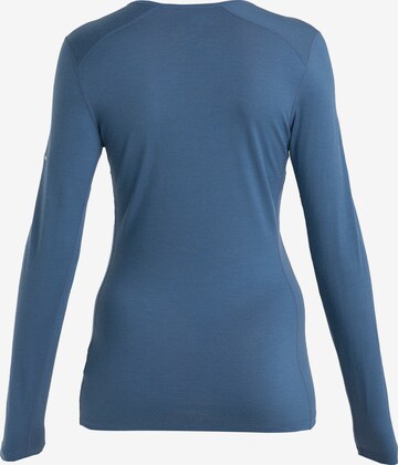 ICEBREAKER Функционална тениска 'Oasis' в синьо
