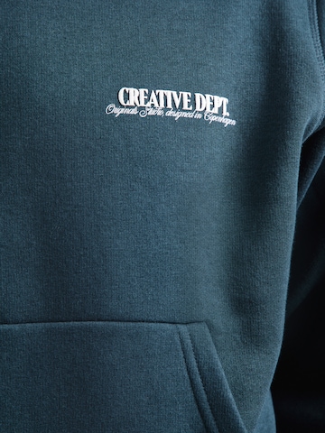 JACK & JONES Sweatshirt 'JWHROXBURY' in Green