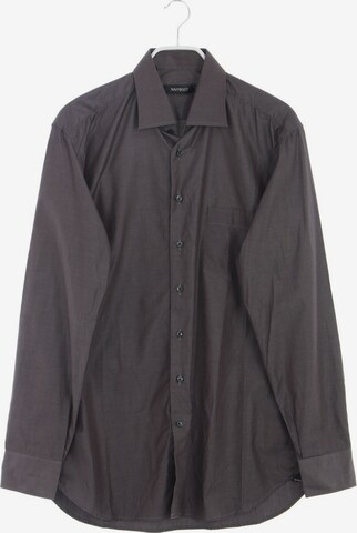 Navyboot Button Up Shirt in L in Brown: front