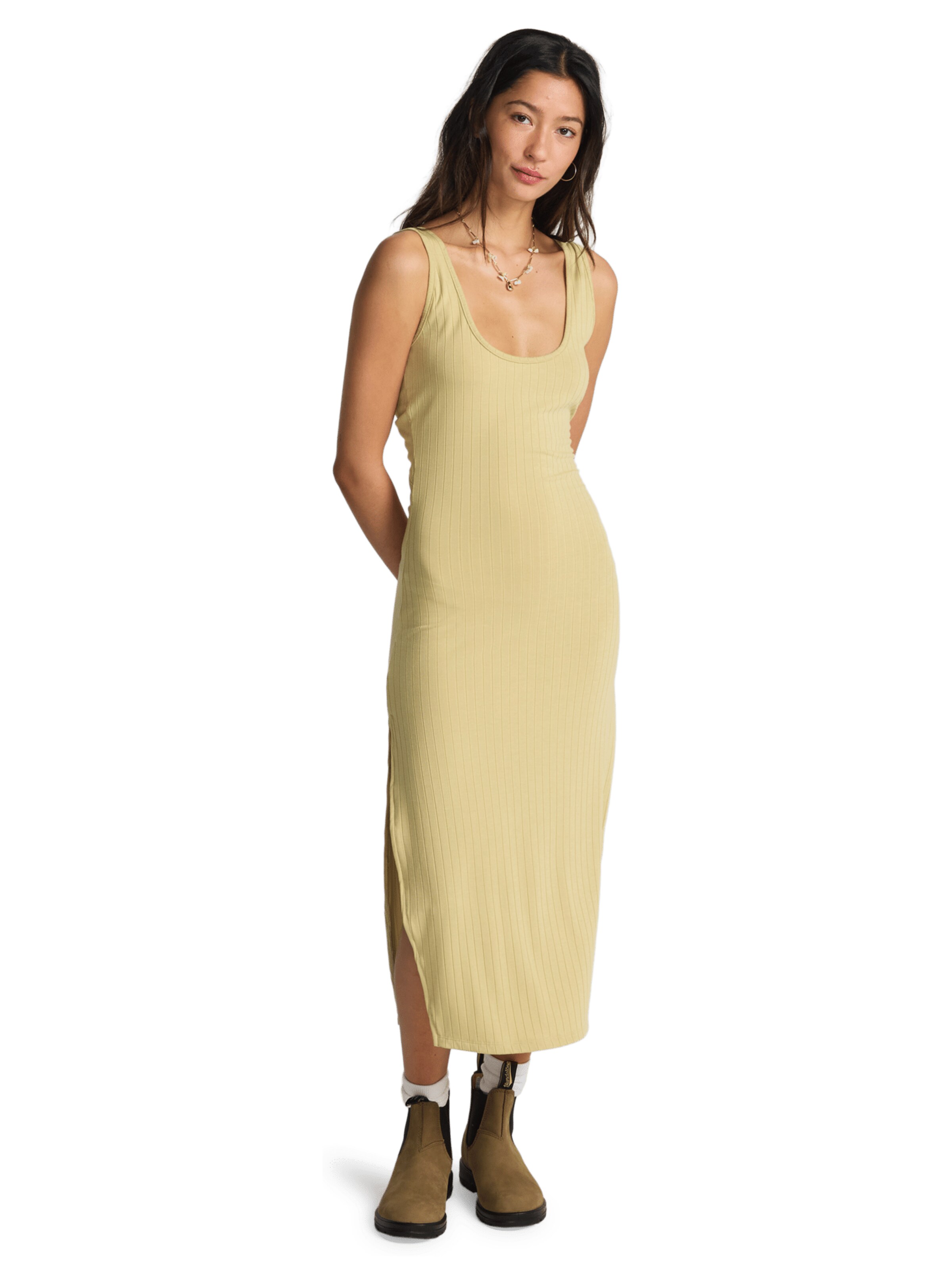 BILLABONG Strickkleid 'Take a Look' in Beige
