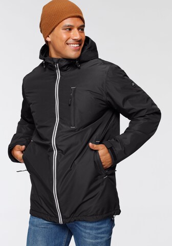 POLARINO Jacke in Schwarz: Vorderseite