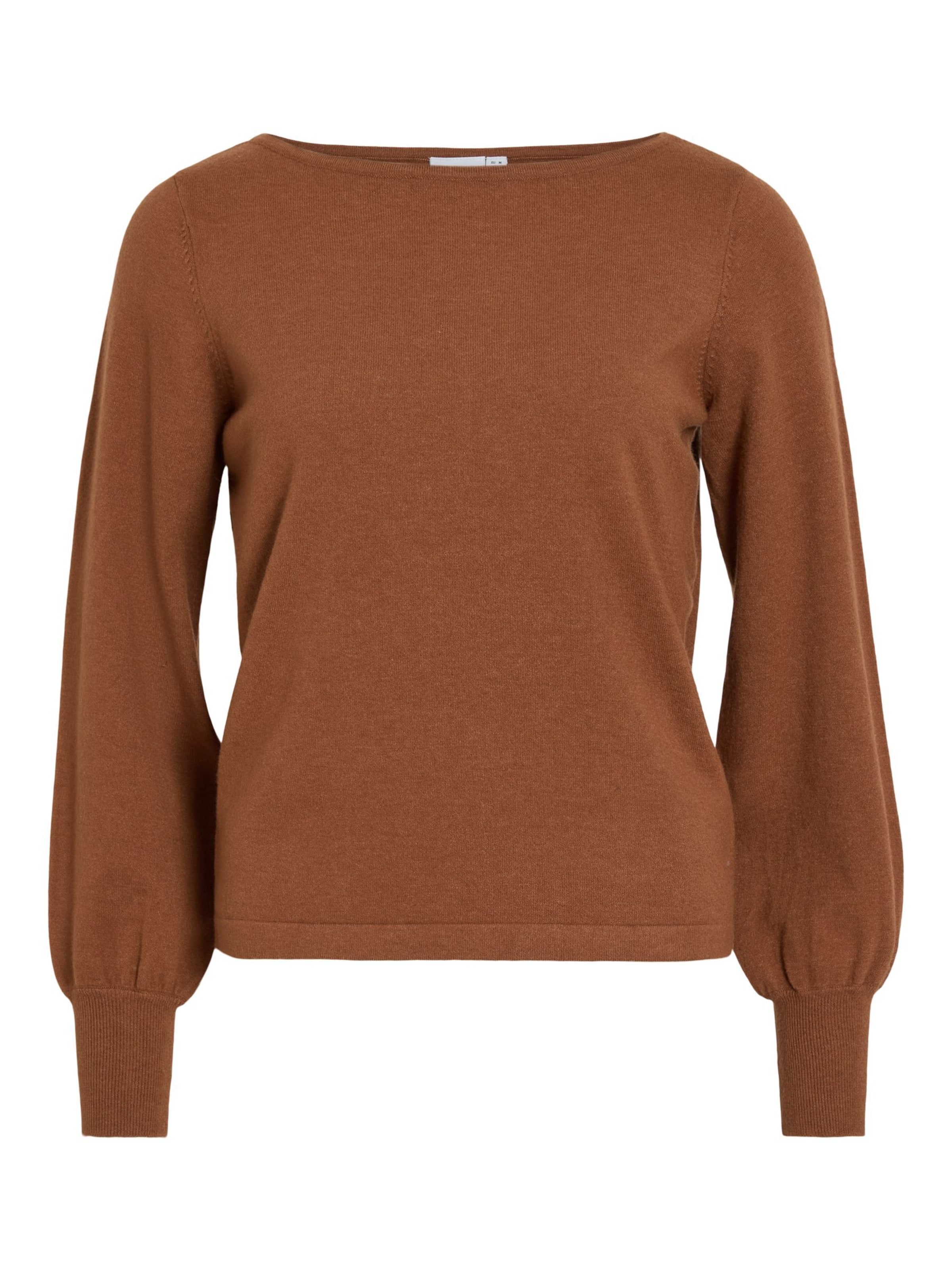VILA Pull-over 'VIKerry' en marron, Vue avec produit