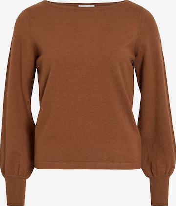 VILA - Jersey 'VIKerry' en marrón: frente