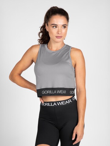 Gorilla Wear Top 'Colby' in Grey: front