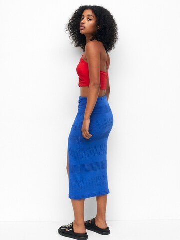 Pull&Bear Skirt in Blue