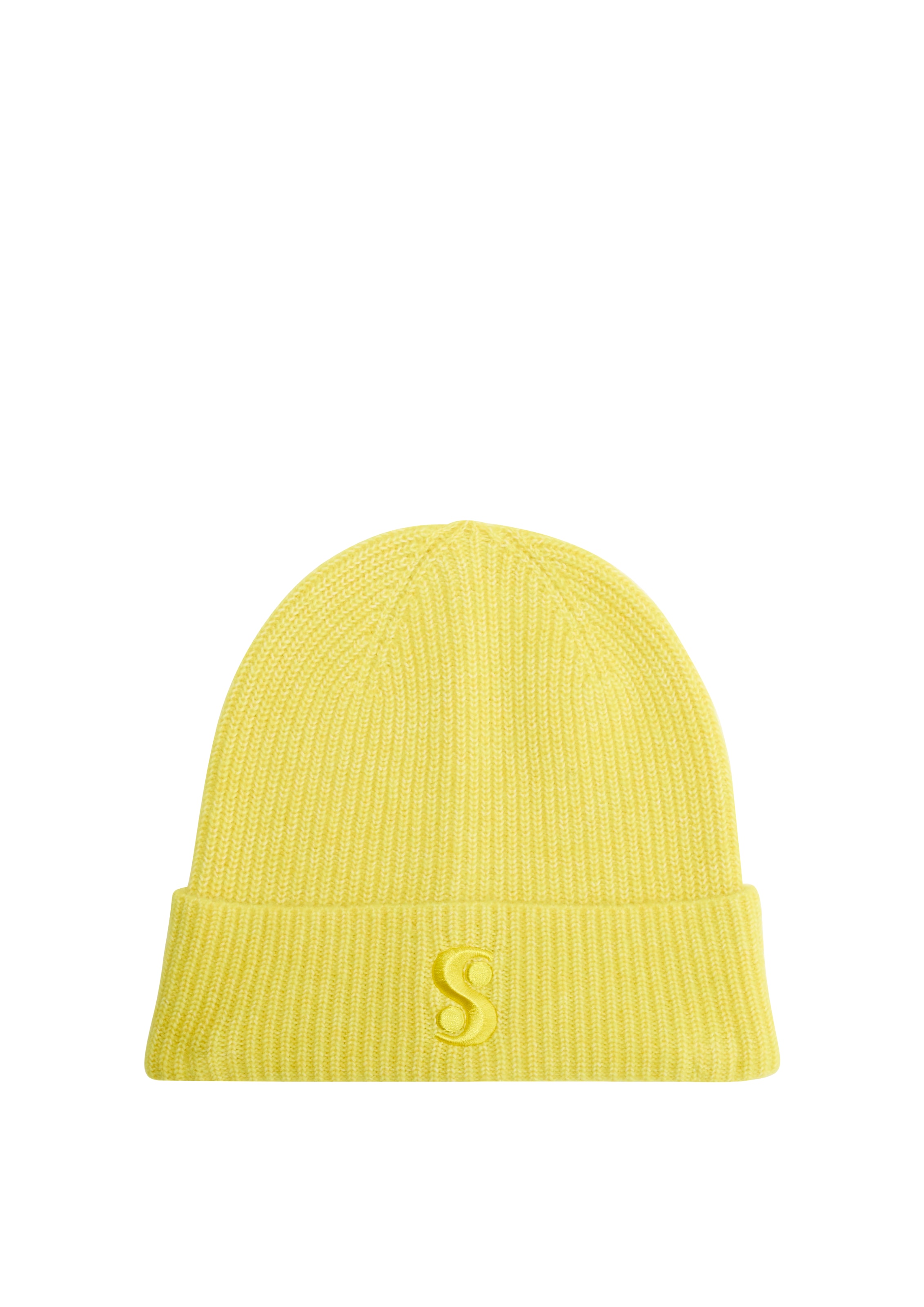s.Oliver Mütze in Gelb: Vorderseite