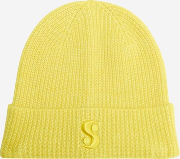 s.Oliver Beanie in Yellow: front