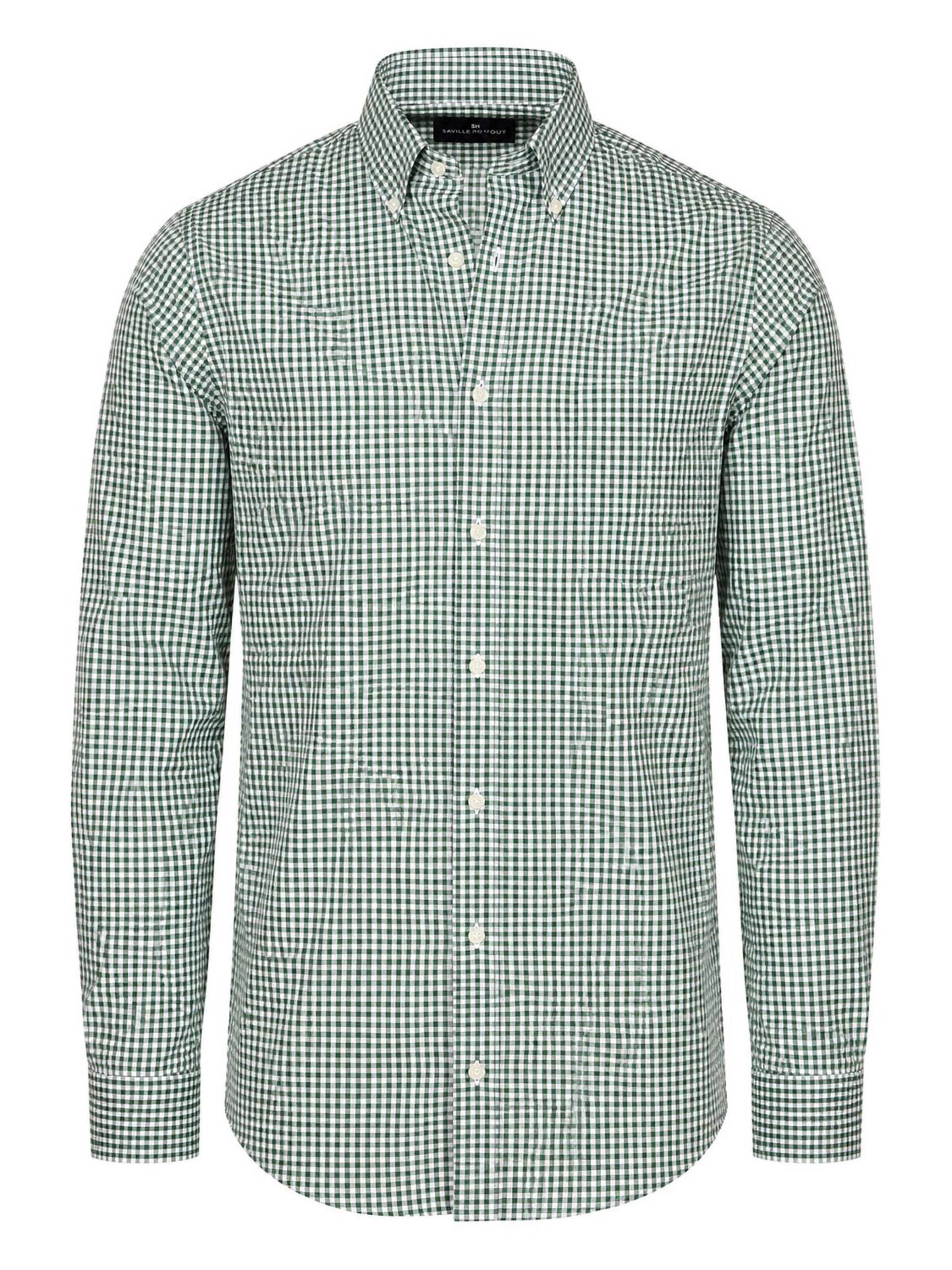 Steppin' out Regular fit Button Up Shirt in Green: front