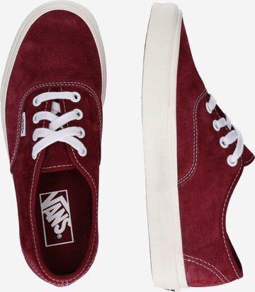 VANS Platform trainers 'Authentic' in Red