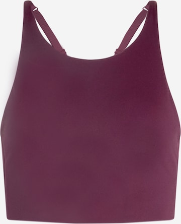 Girlfriend Collective Bustier Sportmelltartók 'TOPANGA' - piros: elől