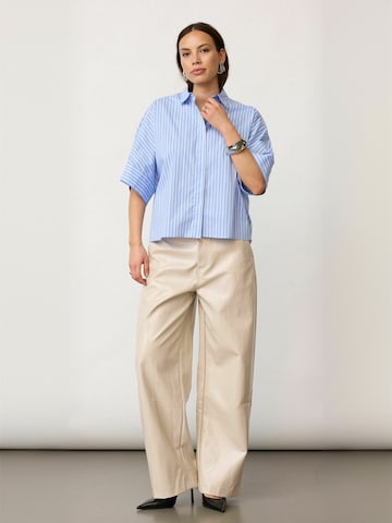 co'couture - Camiseta ' KaieCC Stripe SS ' en azul