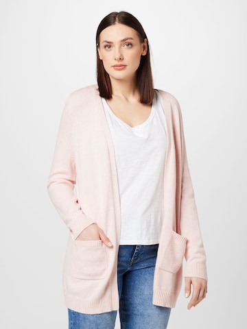 ONLY Carmakoma Knit Cardigan 'Esly' in Pink: front
