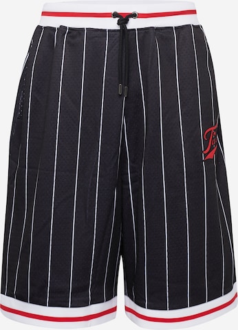 FUBU Loosefit Broek in Zwart: voorkant