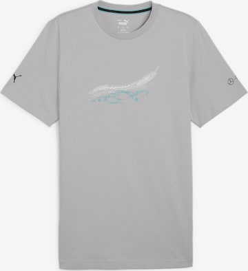 PUMA Shirt 'Mercedes-AMG Petronas Motorsport ESS' in Grey: front