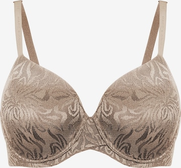 Invisible Soutien-gorge 'CRYSTALLINE' Marc & André en beige : devant