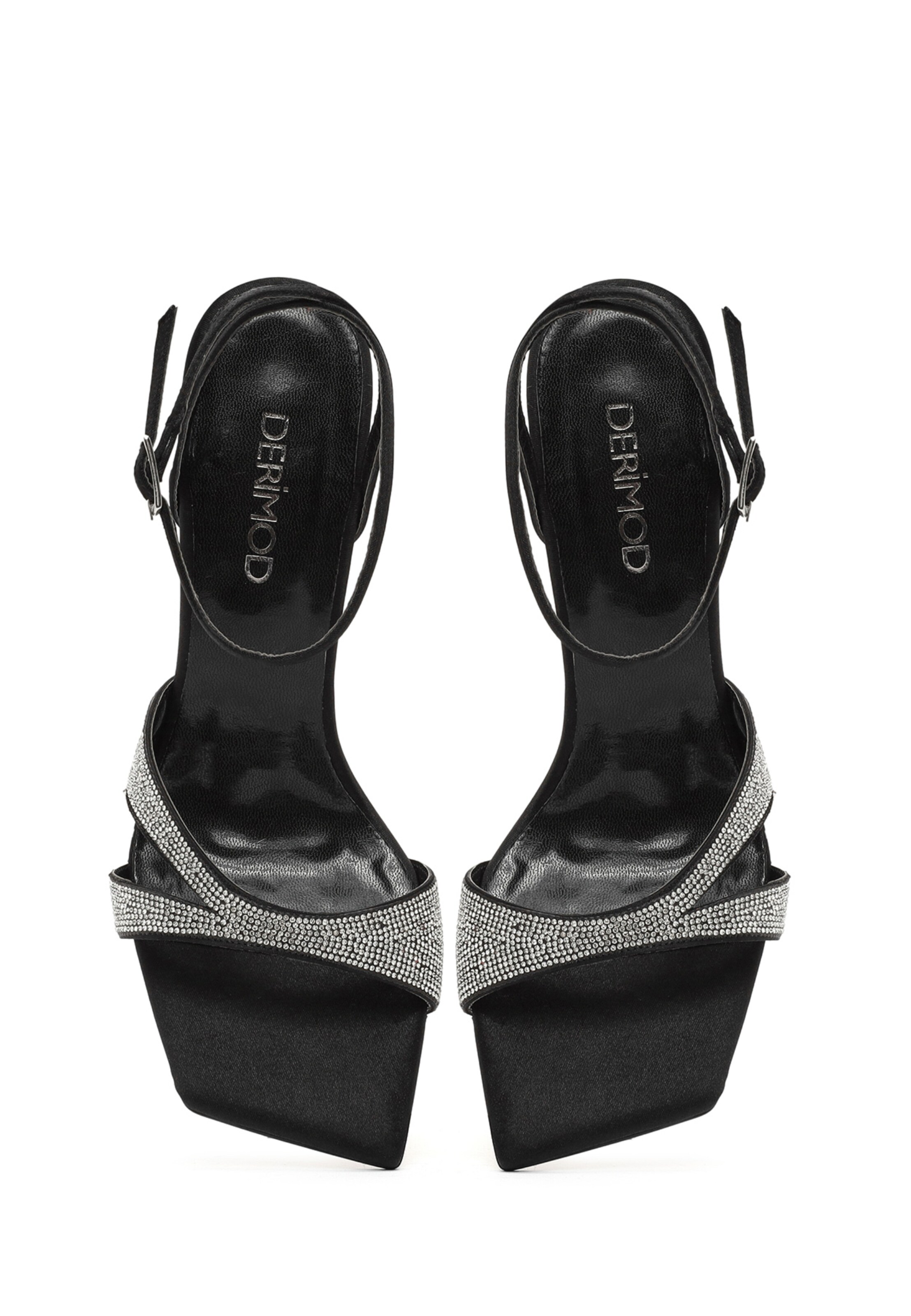 Sandales à lanières Derimod en noir