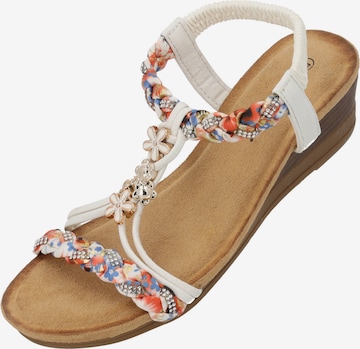 Palado Sandaal 'Isotora' in Wit: voorkant