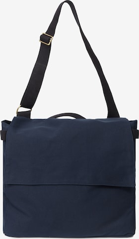 Borsa a tracolla di The Organic Company in blu: frontale