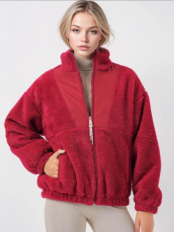 Bigdart Fleece jacket in Red: front