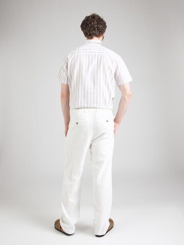 Loosefit Pantalon 'SLH220-BRODY SUN' SELECTED HOMME en blanc