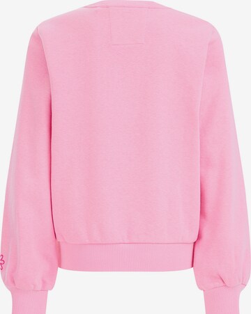 WE Fashion Sweatshirt in Roze