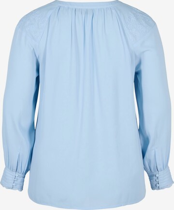 Zizzi - Blusa 'Hedvig' en azul