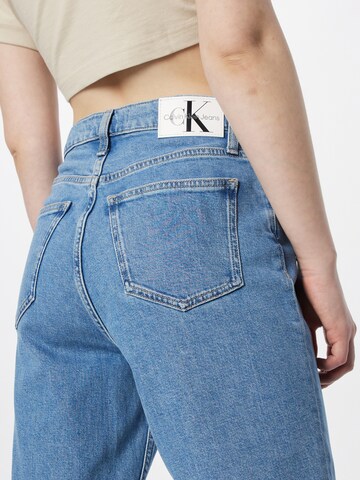 mėlyna Calvin Klein Jeans Siaurėjantis Džinsai