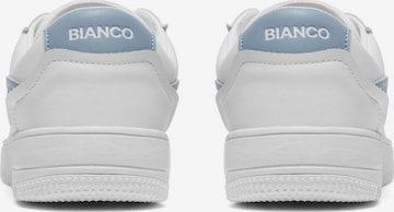 Baskets basses Bianco en bleu