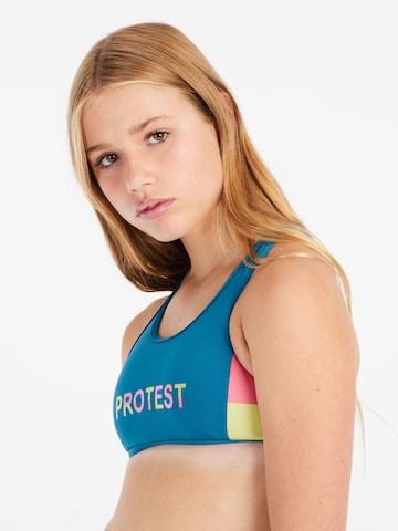 PROTEST Bustier Bikini 'PRTFavour JR' in Blau