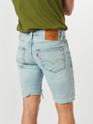 LEVI'S ® Slimfit Shorts '412™ Slim' in Blau