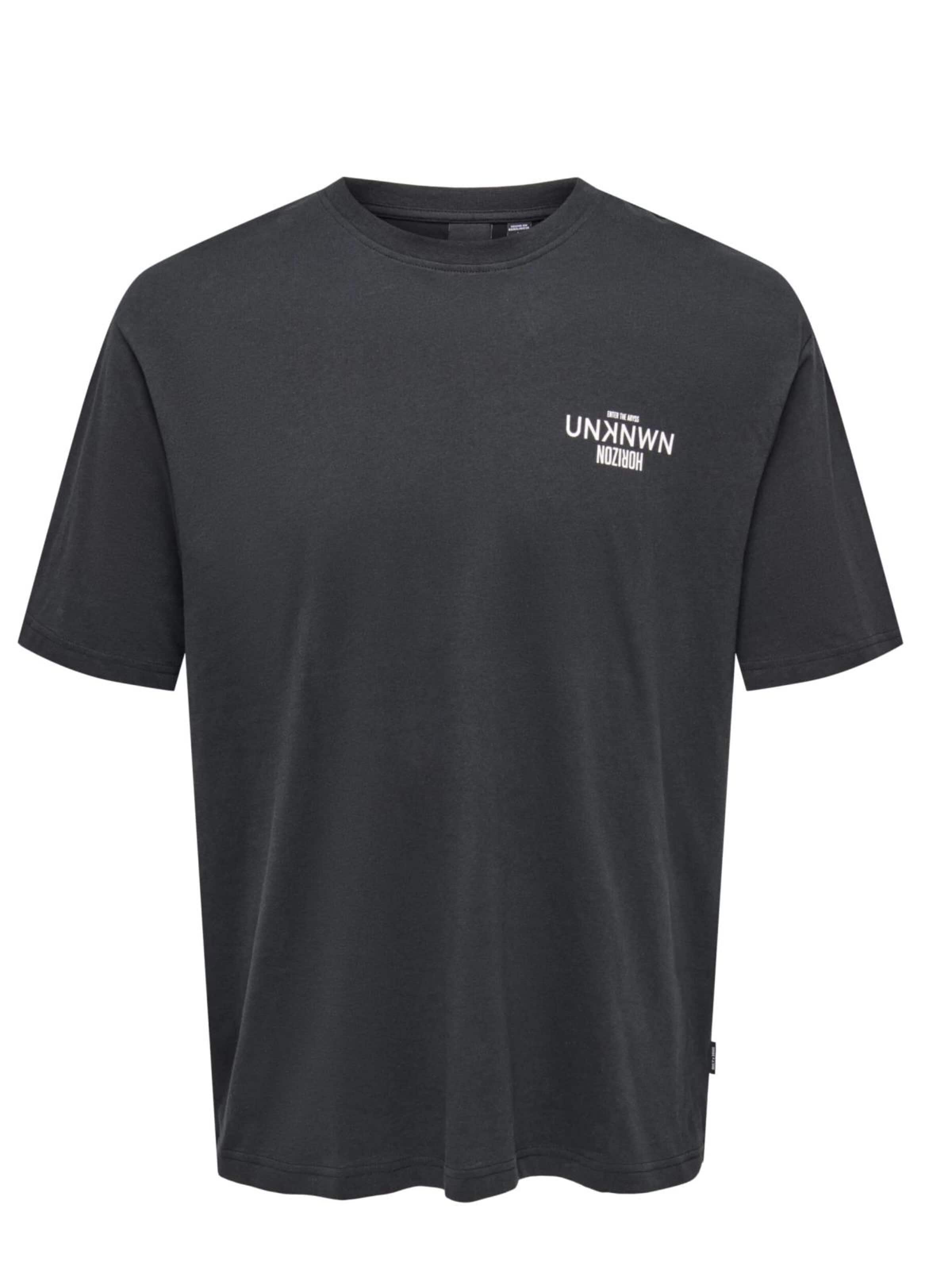 ONLY Shirt in Zwart: voorkant