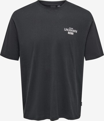ONLY Shirt in Zwart: voorkant