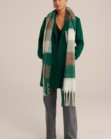WE Fashion Between-seasons coat in Green