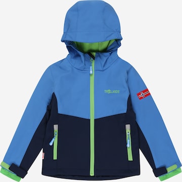 TROLLKIDS Outdoor jacket 'KRISTIANSAND' in Blue: front