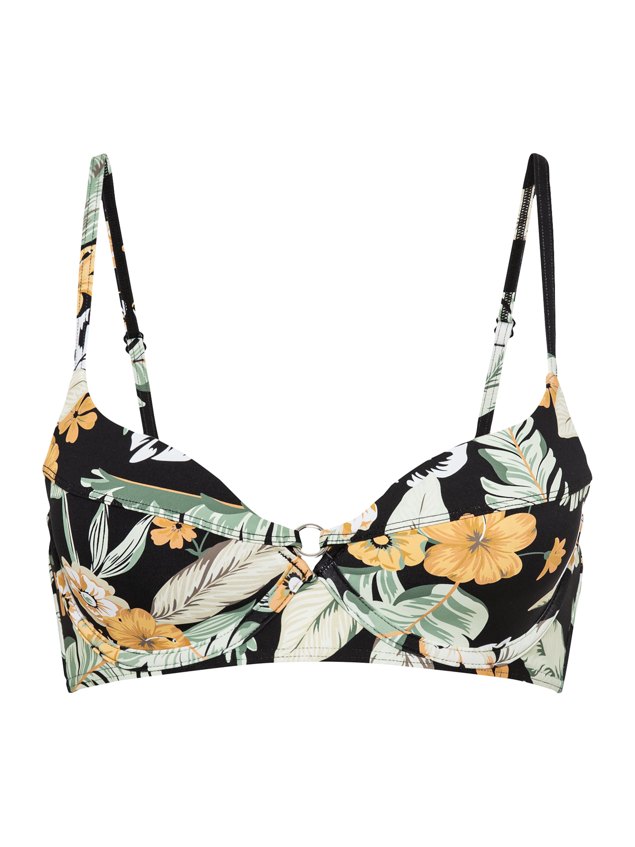 SUNSEEKER Бюстгальтер под футболку Верх бикини в Черный: спереди