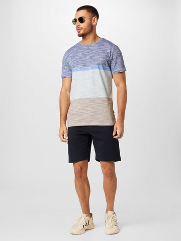 BLEND T-Shirt in Blau