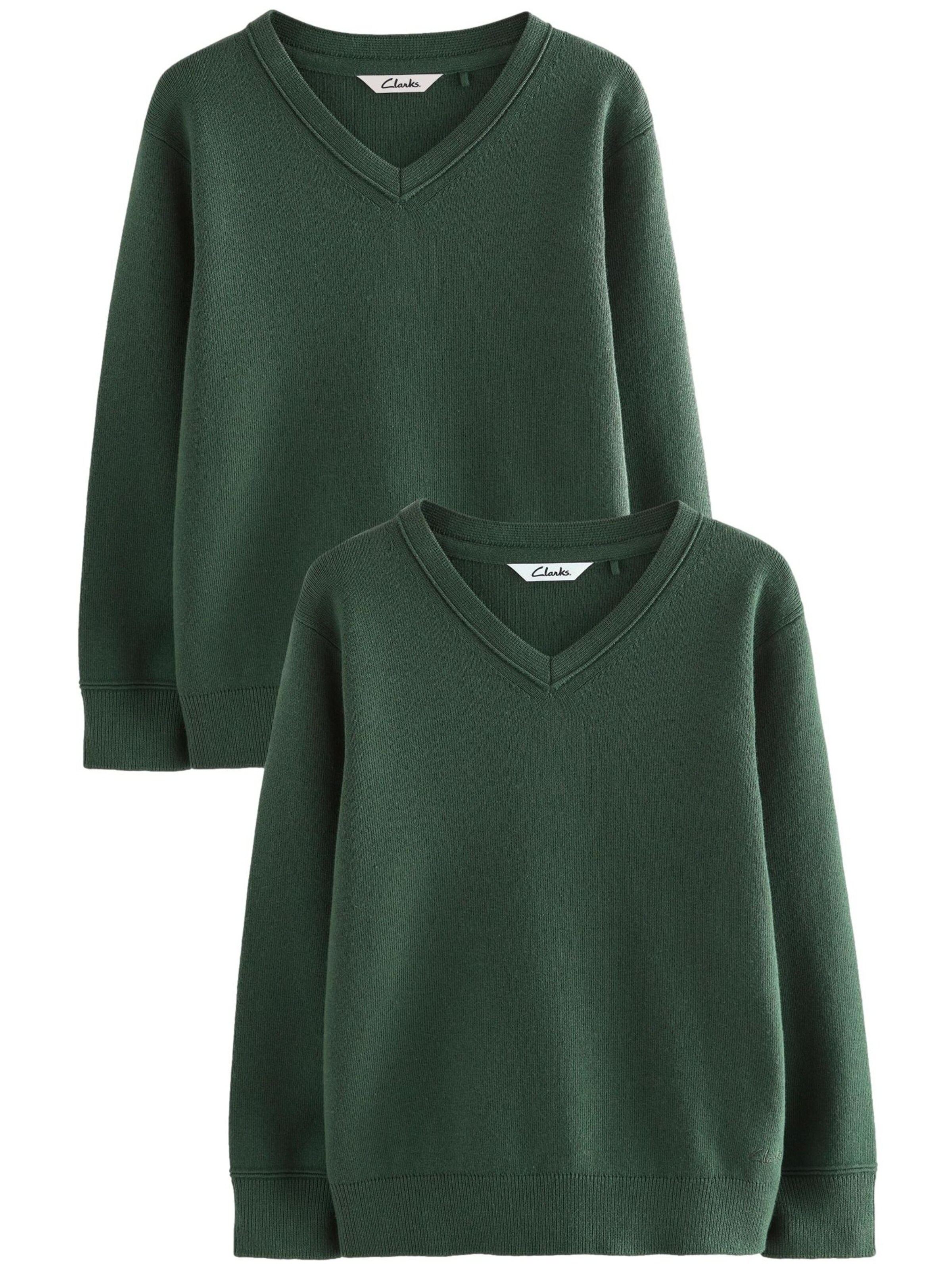 zaļš CLARKS Džemperis: no priekšpuses