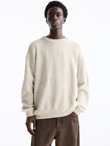 Pull&Bear Sweater in Green: front