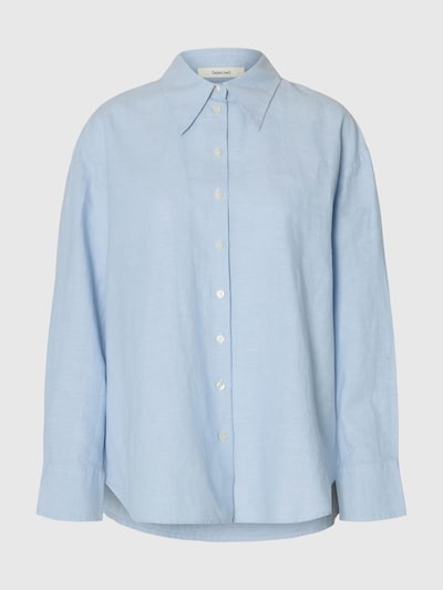 SELECTED Blouse in Light blue, Item view