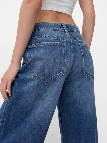 Wide leg Jeans di Bershka in blu