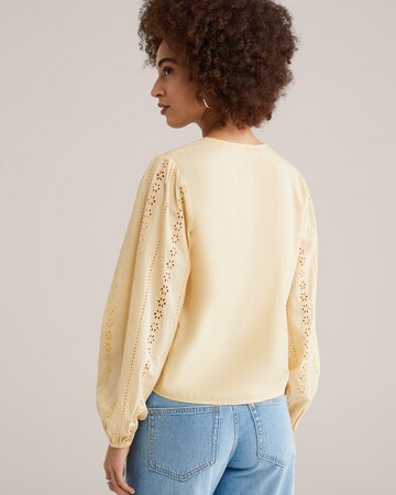 WE Fashion Bluzka w kolorze żółty