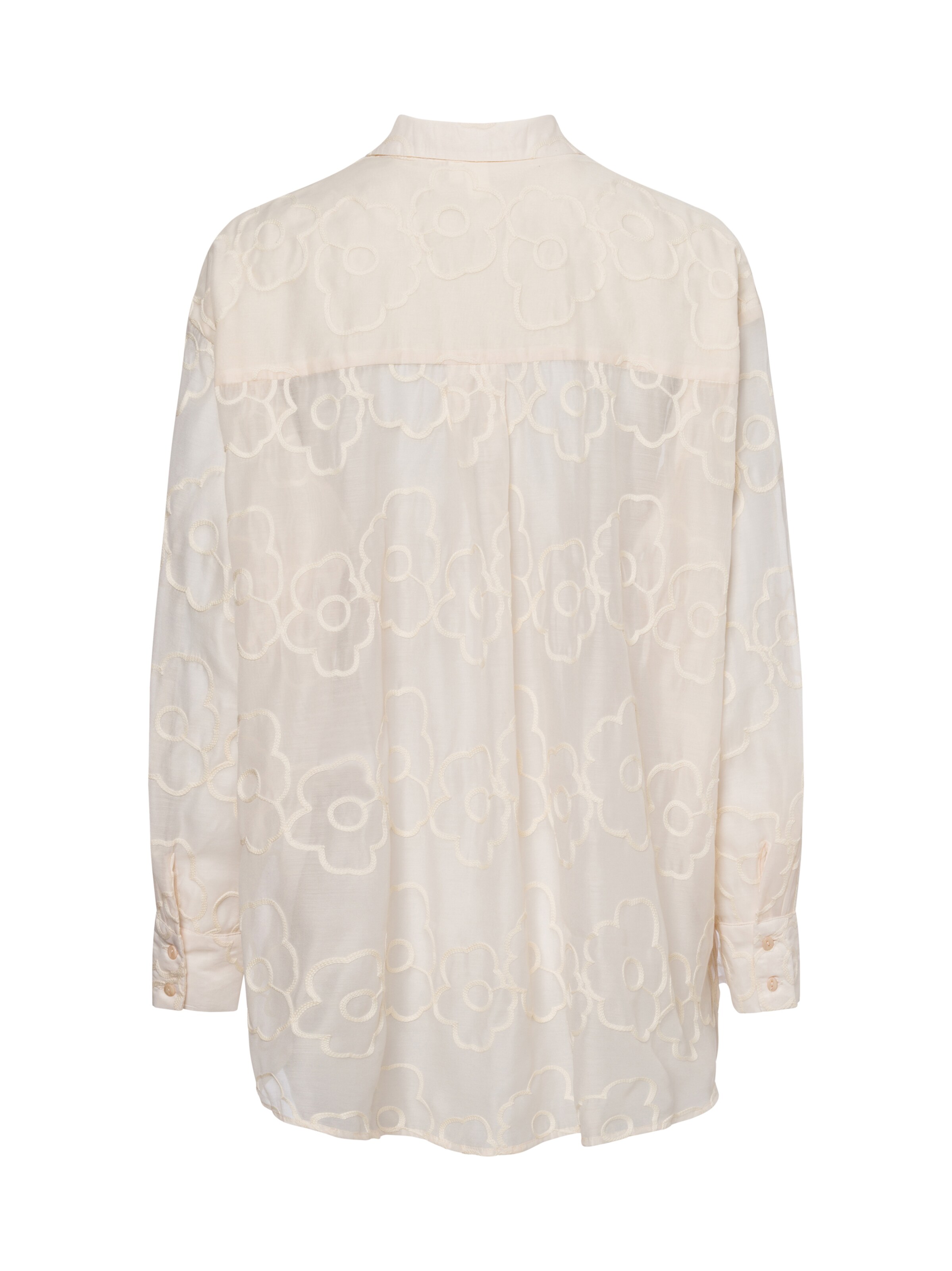 YAS Bluse 'YASFlorina' in Beige