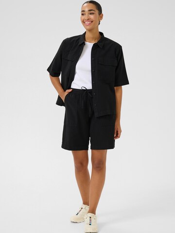 Kaffe Blouse 'KA Naya' in Zwart