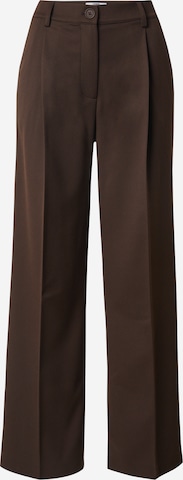 RÆRE by Lorena Rae Wide Leg Hose Regular in Braun: Vorderseite