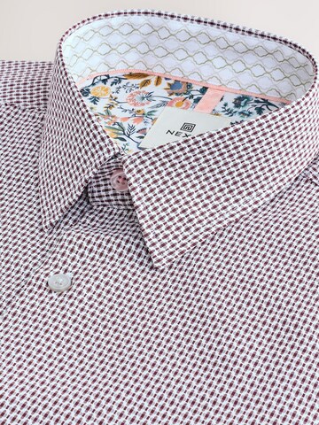 Next Regular Fit Hemd in Rot