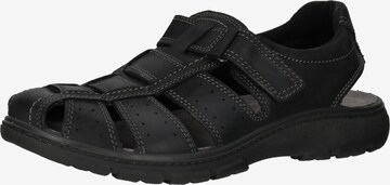 IMAC Sandals in Black: front